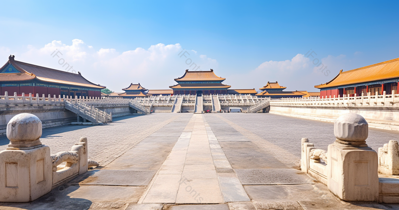 古老的传统的皇宫建筑物实拍摄影图,高清,摄影图,摄影图片,图片大全,摄影图免费下载